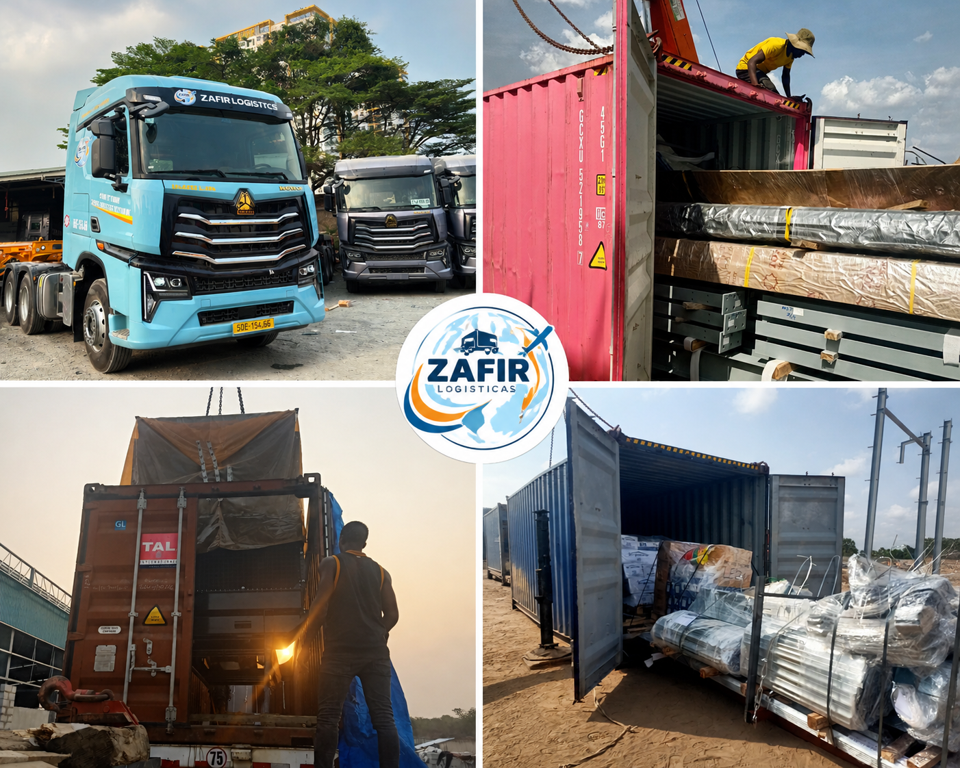 Heavy machinery and project cargo logistics